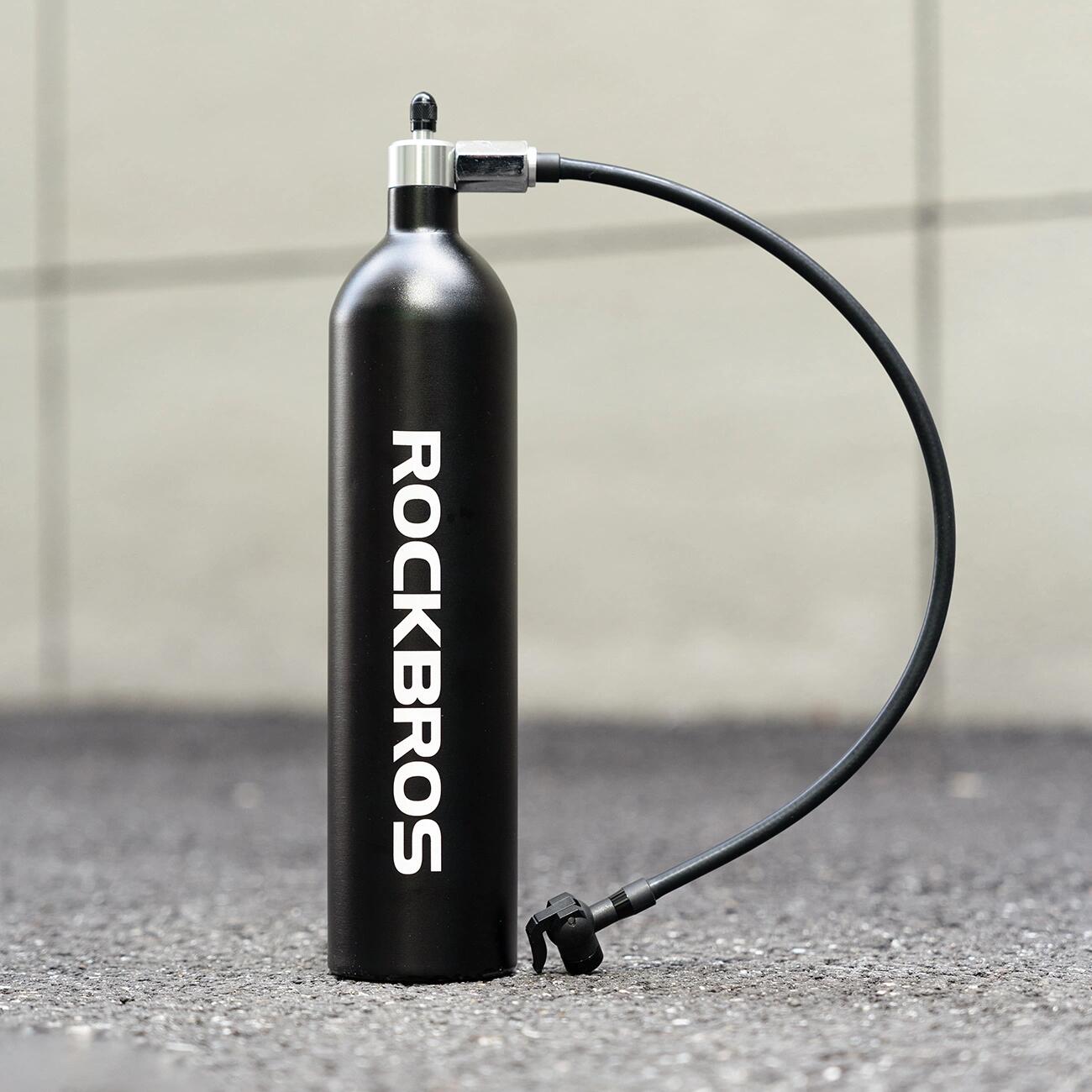 Rockbros serbatoio a pressione per gonfiare pneumatici tubeless 200 PSI 1,2l 5/7