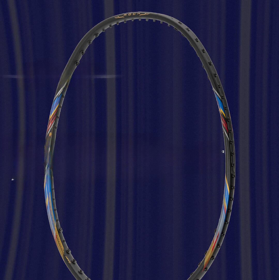 HUNDRED ROCK 88 Carbon Fibre Strung Badminton Racket with Full Racket Cover 5/7