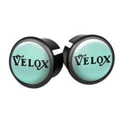 Lot de 2 bouchons de cintre vélo route Velox Doming Bianchi