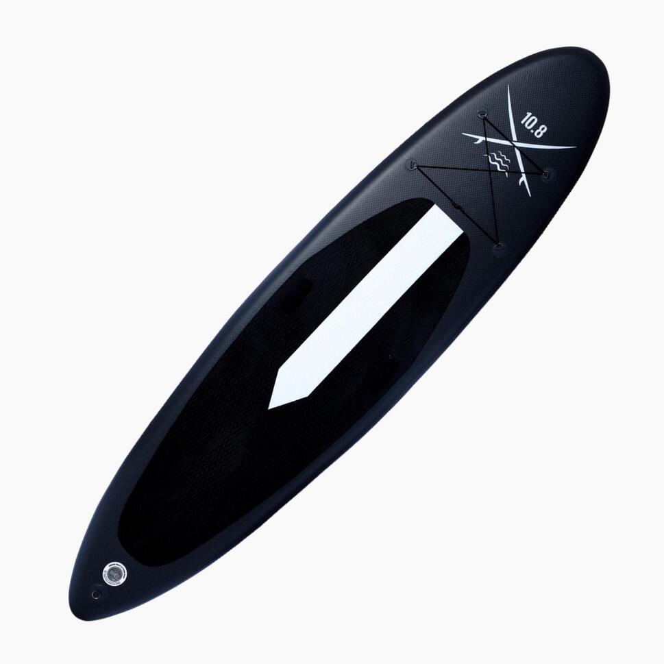 Zestaw deski SUP nadmuchiwanej -Touring Stand Up Paddle 10'8 Lailani Czarny
