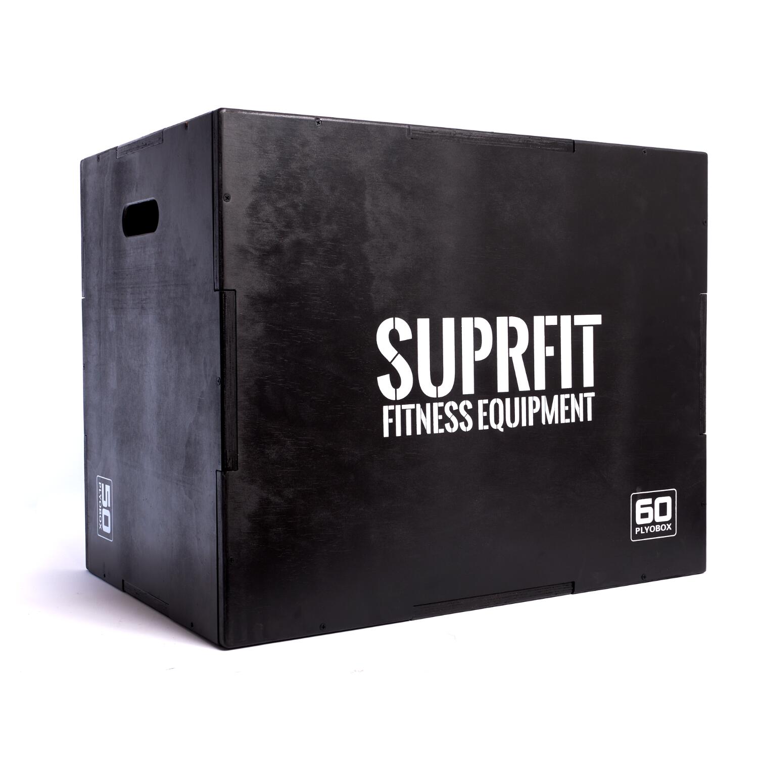 Suprfit - Suprfit Baltrun Noir Bois Plyobox 3 En 1 - Box Pliométrique - Noir - Taille Unique - Decathlon