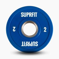 Suprfit Mini Bumper Plates (à l'unité) - 0,5 kg