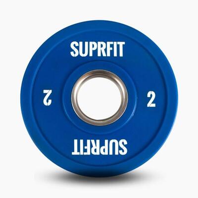 Mini Bumper Plates (singola) Suprfit - 0.5 kg