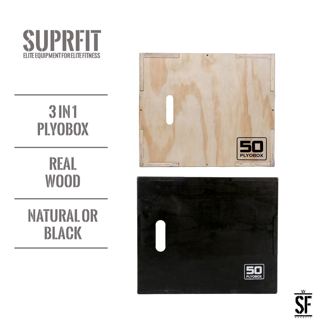 Suprfit Baltrun Wooden Plyobox 3 en 1 - Marrón 5/5