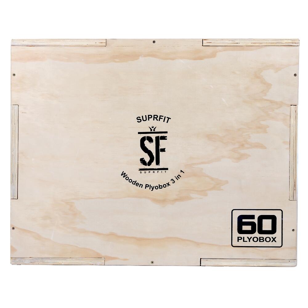 Suprfit Baltrun Wooden Plyobox 3 en 1 - Marrón 2/5
