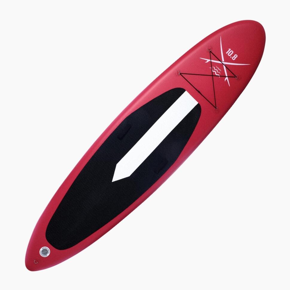 Zestaw deski SUP nadmuchiwanej -Touring Stand Up Paddle 10'8 Lailani Czerwony