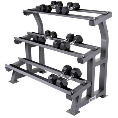 Suprfit Trautwin Kurzhantelablage - Grau