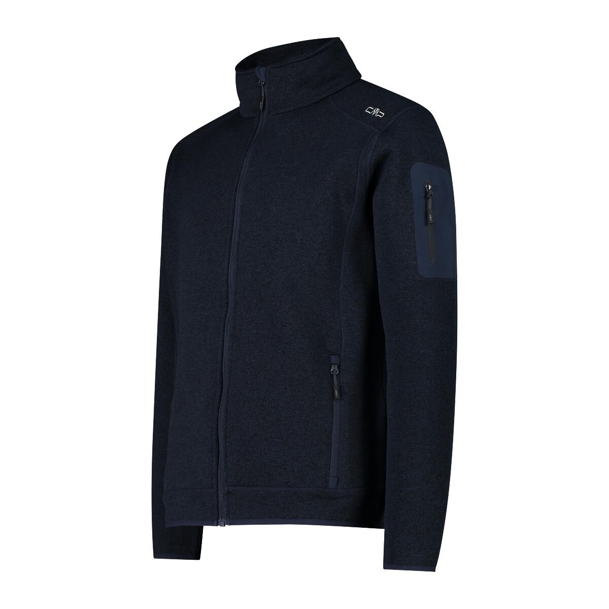 CMP Herren Fleece Jacke Knitted Jacket 3H60747 3/9