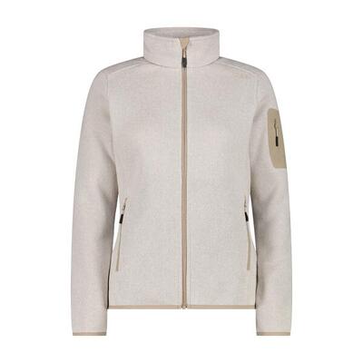 CMP Damen Jacke Knitted Melange Fleece Jacket 3H14746