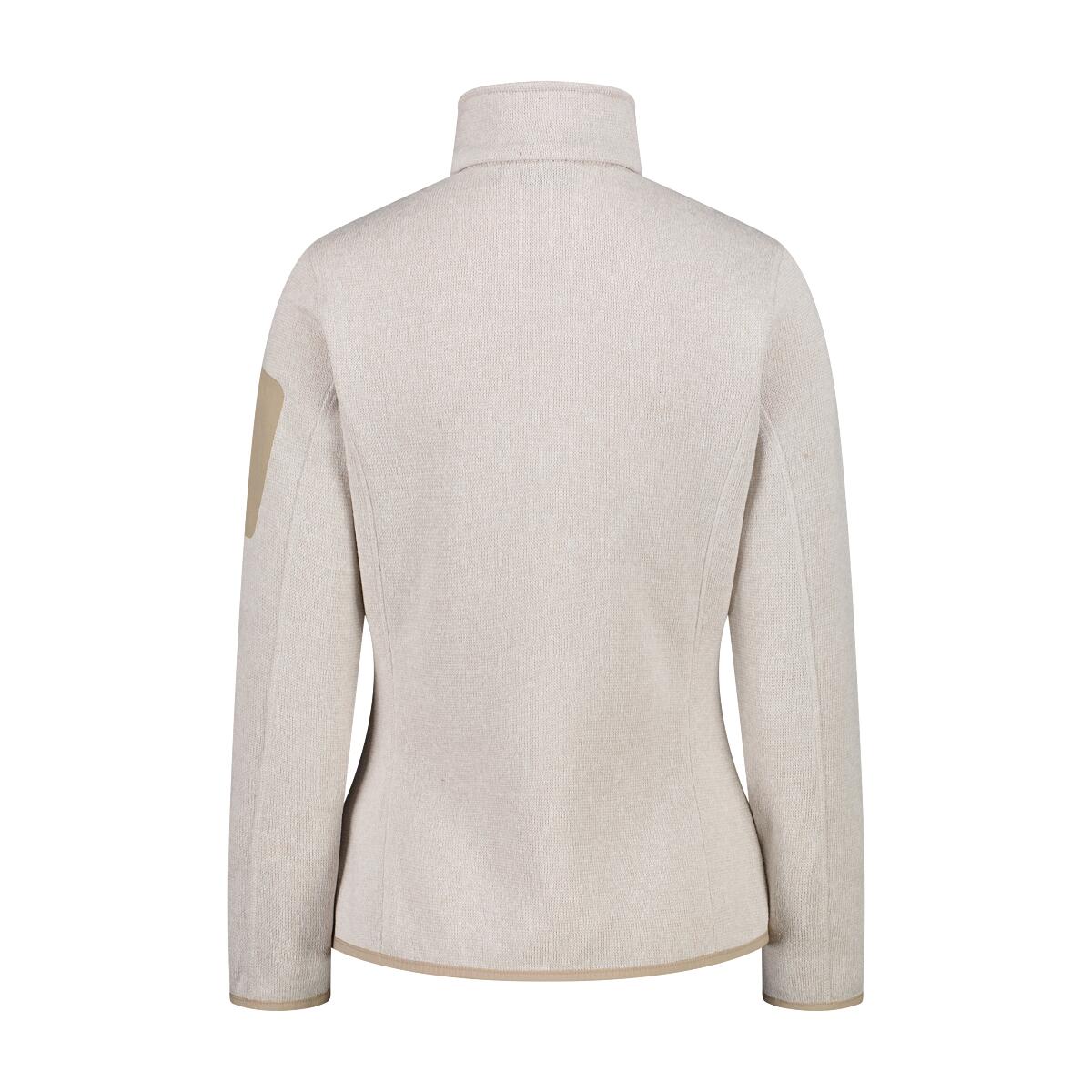 CMP Damen Jacke Knitted Melange Fleece Jacket 3H14746 2/5