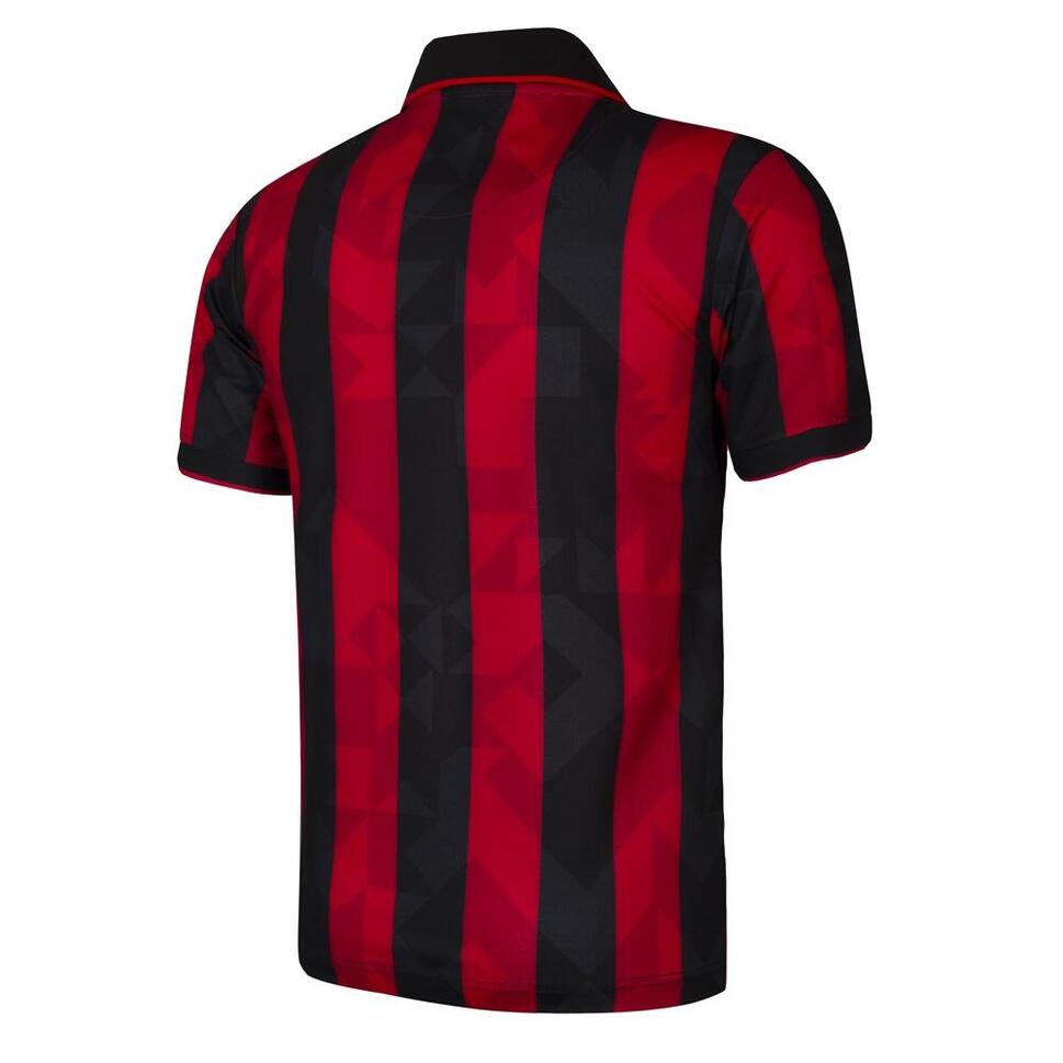 Retro koszulka piłkarska – Męska – AC Milan 1994 – Czarny - Czerwony
