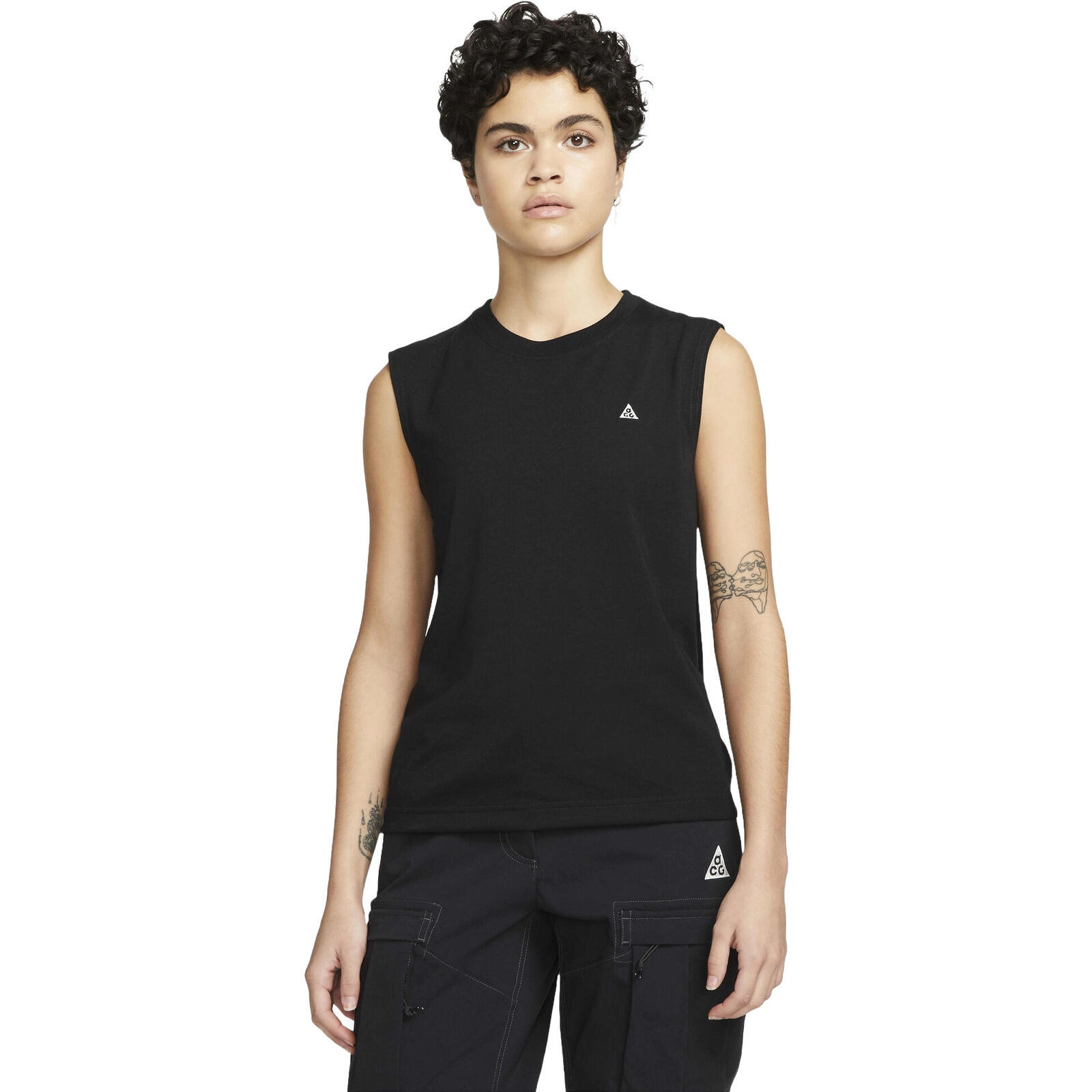 Nike - Maillot De Corps Nike Wmns Acg Dri-fit Adv Sleeveless Tank, Noir, Femmes - Débardeur - Noir - 36 Xs - Decathlon
