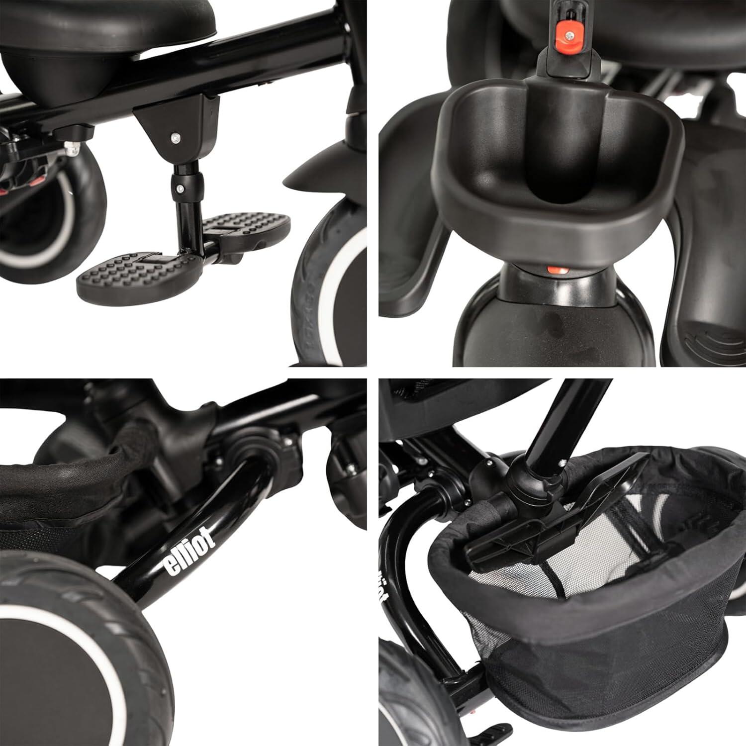 Olmitos - Triciclo Evolutivo Elliot 360º - Asiento Giratorio, Respaldo Ajustable 5/5
