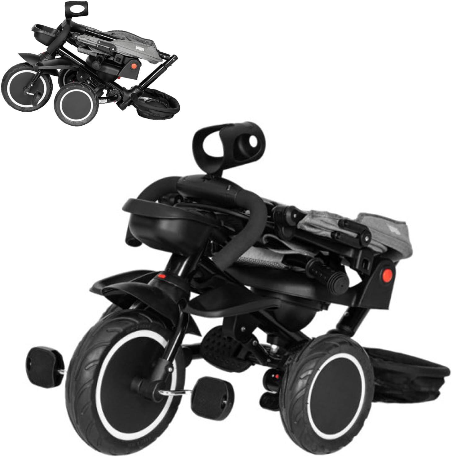 Olmitos - Triciclo Evolutivo Elliot 360º - Asiento Giratorio, Respaldo Ajustable 3/5