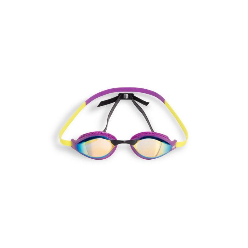 Óculos de natação Arena Air-Speed Mirror Roxo / Amarelo 7/8