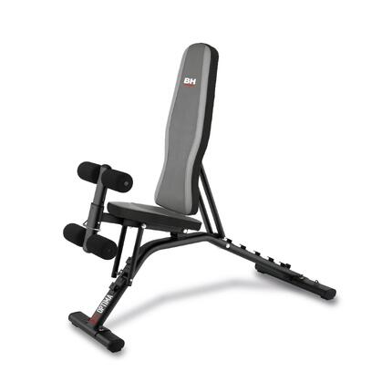 Ławka do ćwiczeń domowa wielofunkcyjna BH Optima, regulacja oparcia, wytrzymała