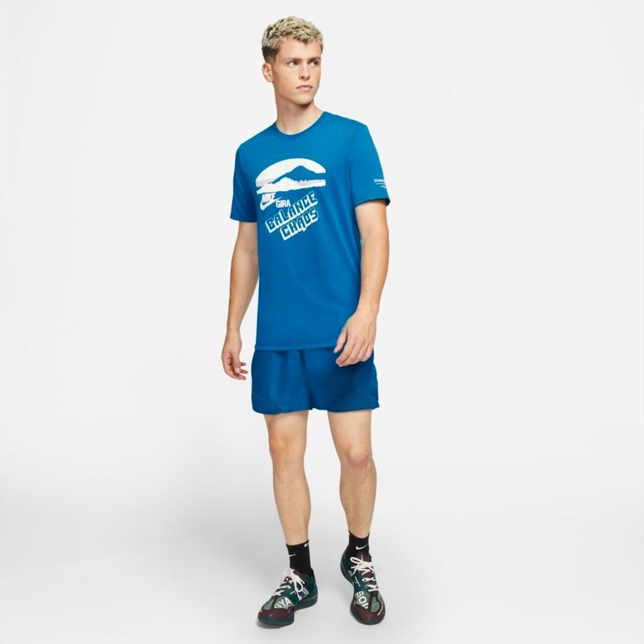 T-shirt Nike Men Gyakusou Nrg Graphic 3 T-shirt Team Royal, Bleu, Hommes 3/5