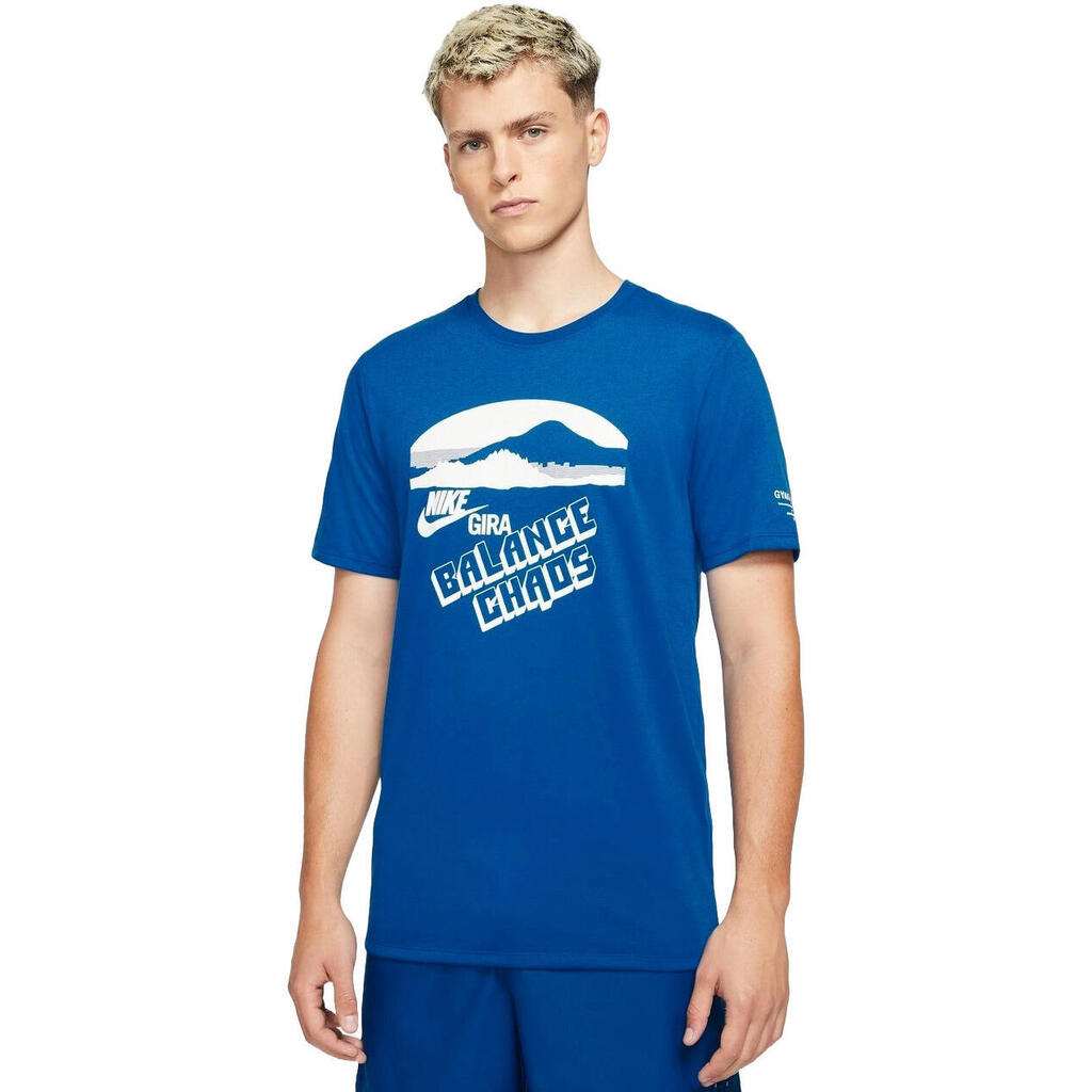 Тениска Nike Men Gyakusou Nrg Graphic 3 T-shirt Team Royal, Син, Мъже