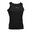 Camisola de corrida para homem sem mangas Asioka TIBER Preto. Respirável