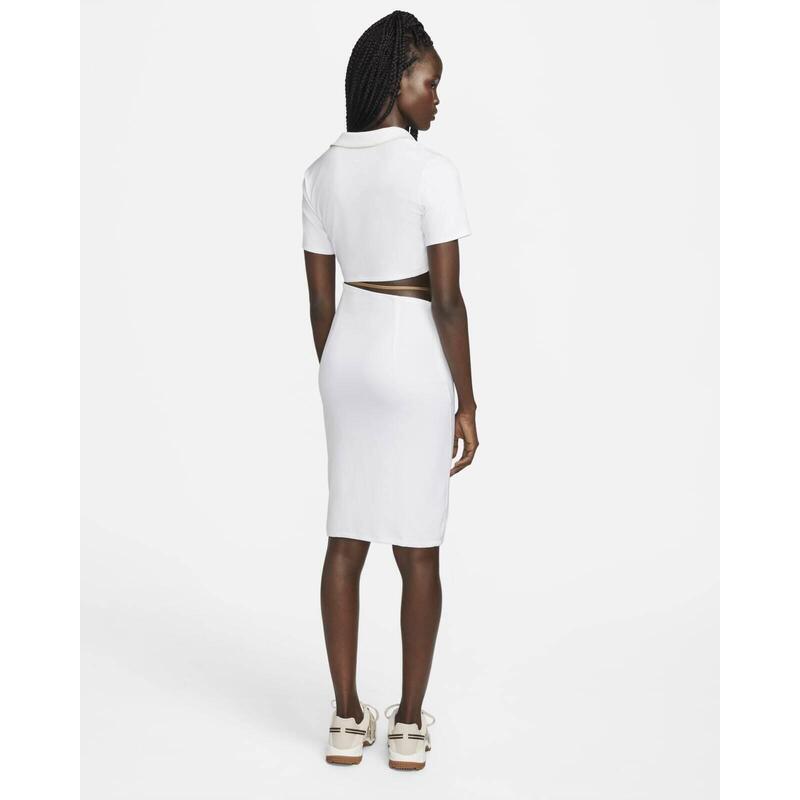 Rochie femei Nike Wmns Jacquemus Nrg Dri-fit Eu Dress, Alb