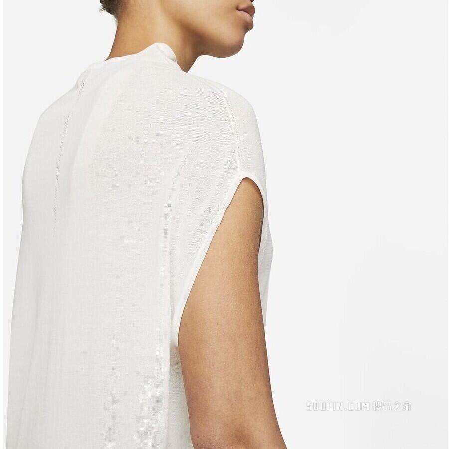 Canottiera Nike Wmns Esc Nigh Neck Tank DN4059 100, Bianca, Donne 4/5