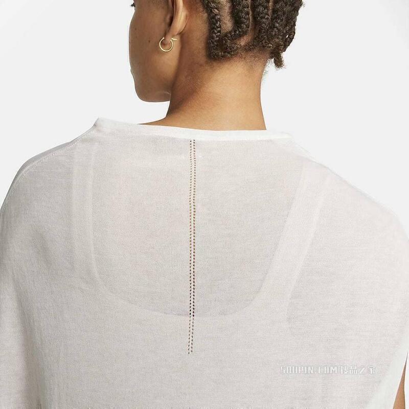 Maiou femei Nike Wmns Esc Nigh Neck Tank, Alb