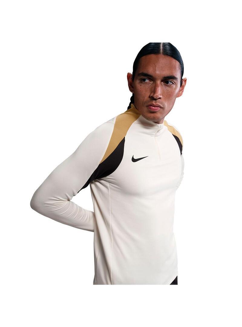 Felpe in pile da uomo Nike Strike Beige 3/5