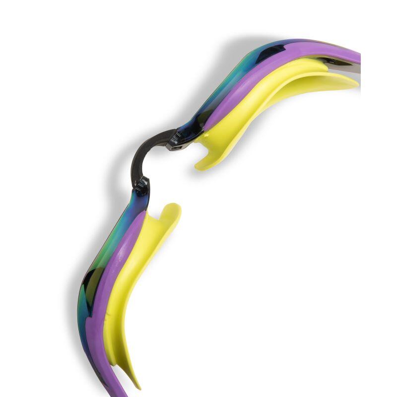 Schwimmbrille Spiegelgläser Arena Cobra Edge Swipe Mirror Emerald/Plum/Cyber Lim 6/7