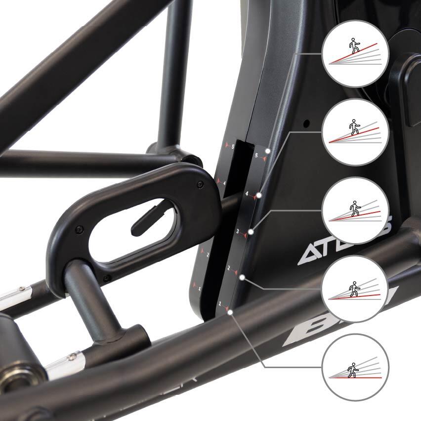 Bicicleta elíptica G854 Atlas 3/8