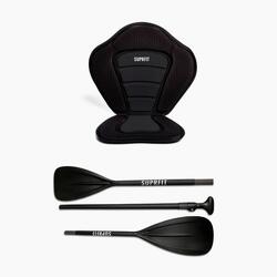 Suprfit Kit Accessoires Kayak pour SUP : Siège Kayak et Pagaie Kayak