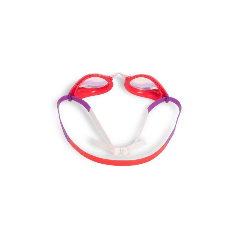 Lunettes de natation verres miroirs Arena Air Speed Mirror Jaune/Corail 6/7