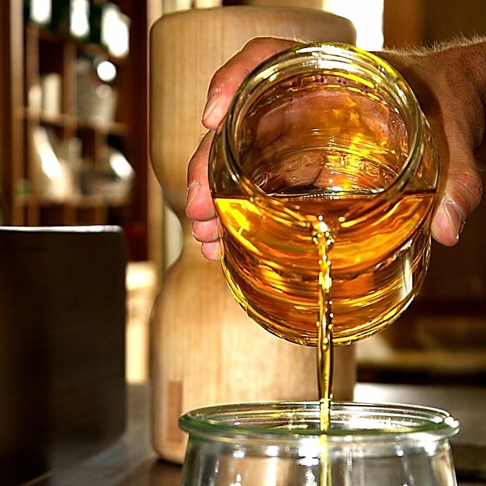 Pflegeset 3-teilig für Holzprodukte schleifen & ölen - ROLLHOLZ 3/5