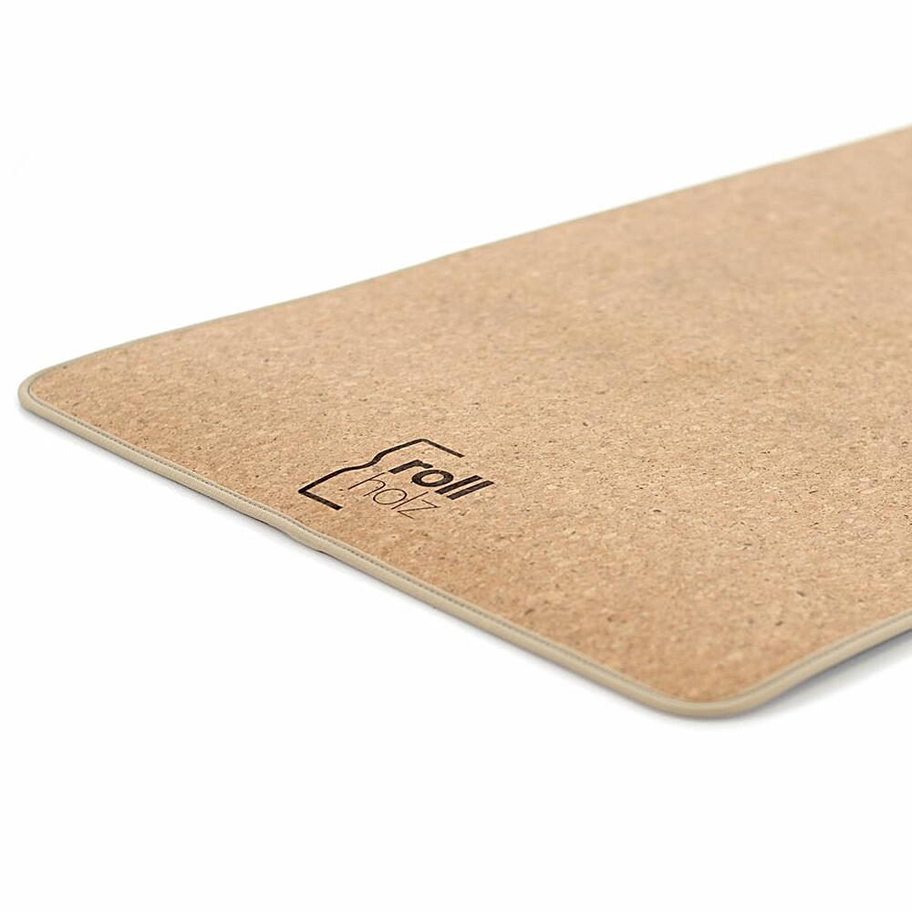 Yogamatte aus Kork 185 x 61 x 0,6 cm Nachhaltig & Rutschfest - ROLLHOLZ 4/5