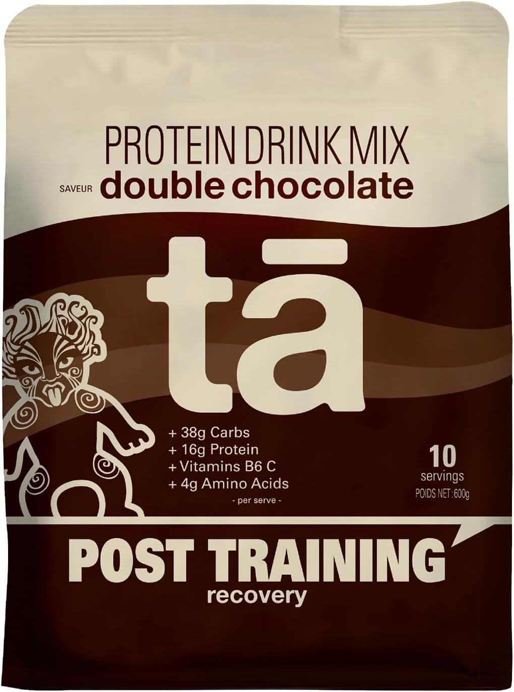 TA ENERGY Bebida de recuperação – Hidratos de carbono 38 g, Proteínas 16 g – 600 g