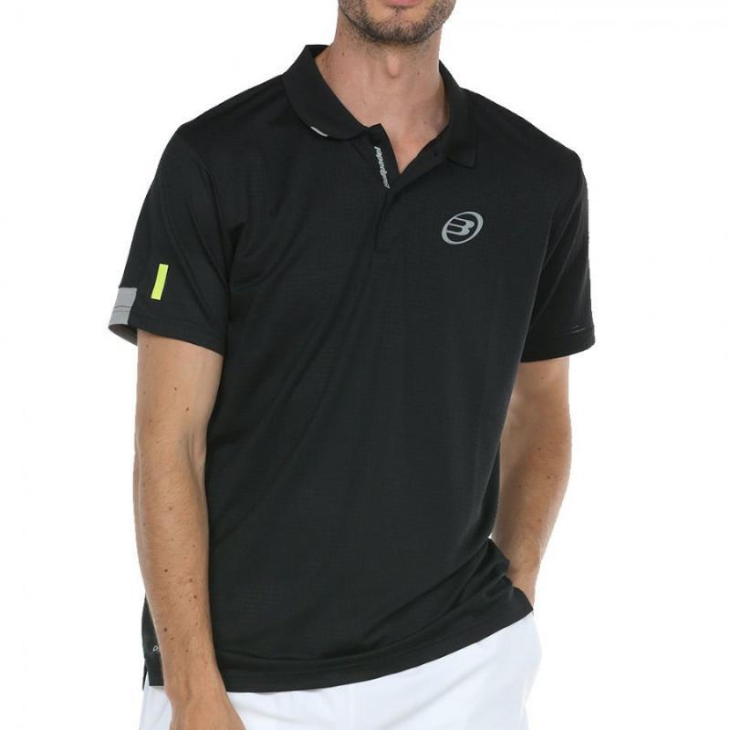 Polo Bullpadel Lindo Negro 5/5