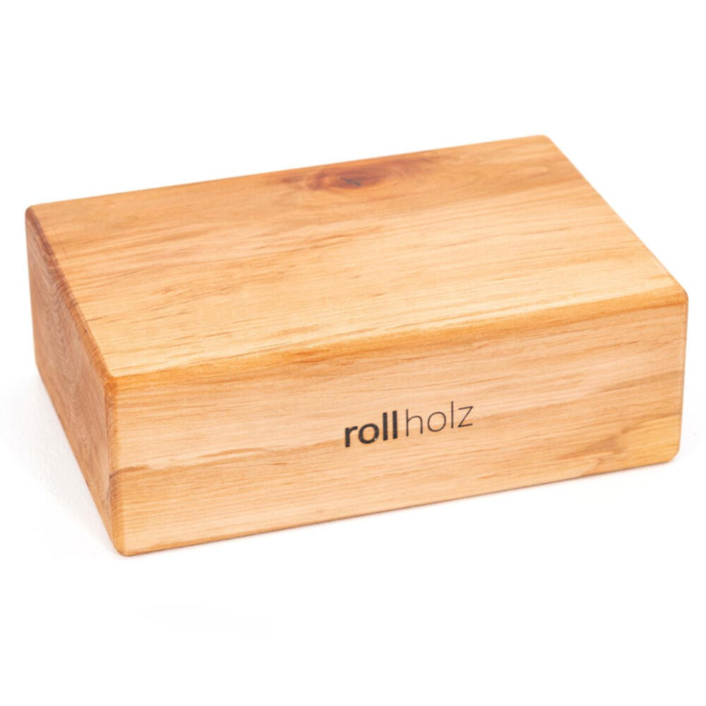 ROLLHOLZ Yogablock aus Holz Erle Yoga Hergestellt in Freiburg - ROLLHOLZ