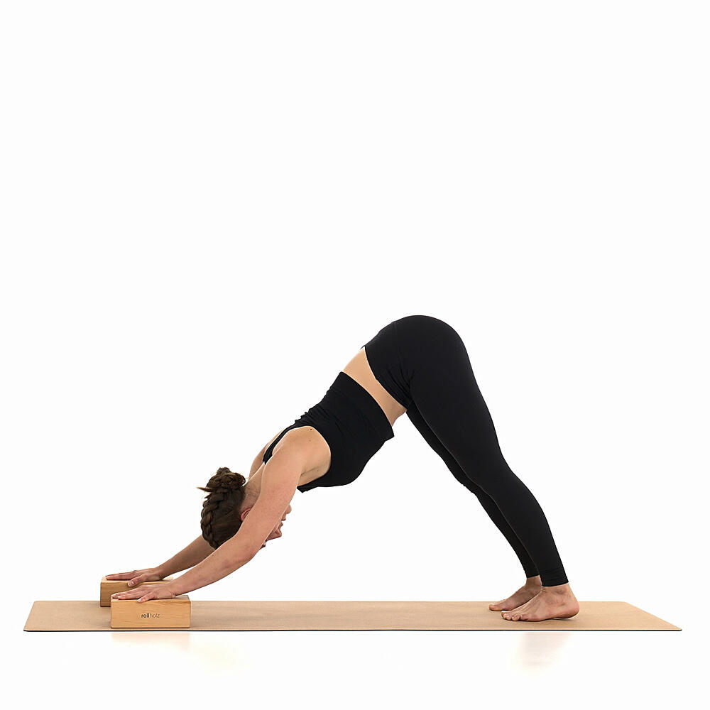 Yogablock aus Holz Erle Yoga Hergestellt in Freiburg - ROLLHOLZ 4/5
