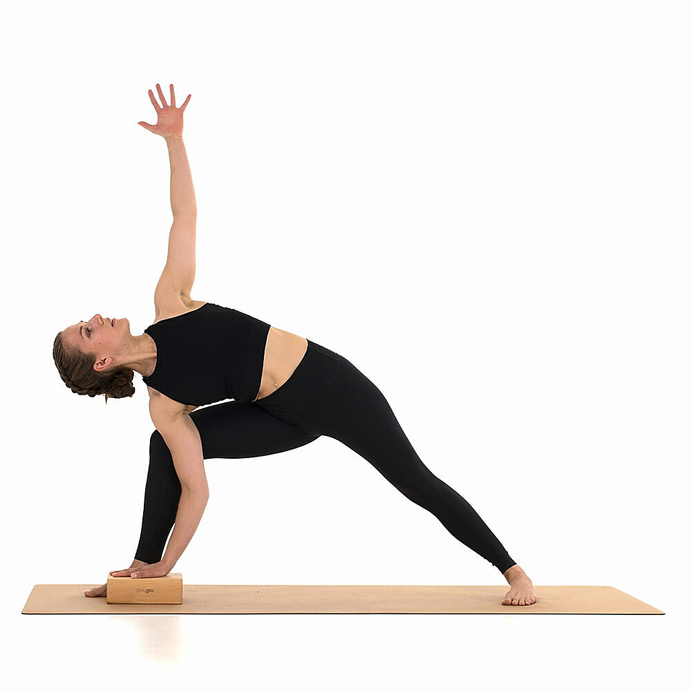 Yogablock aus Holz Erle Yoga Hergestellt in Freiburg - ROLLHOLZ 2/5