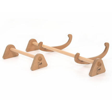 Klimmzugstange & Barren Holz Größe 2 Krafttraining Handmade in Germany ROLLHOLZ