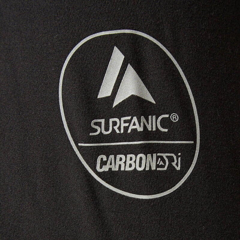 Sweat thermique Surfanic Bodyfit à col zippé pour hommes