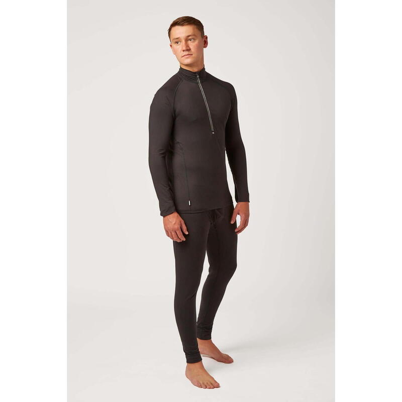 Sweat thermique Surfanic Bodyfit à col zippé pour hommes