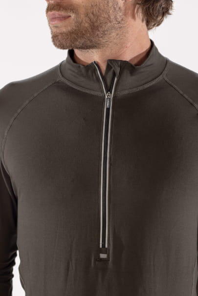 Bluza termoaktywna męska Surfanic Bodyfit Zip Neck 3/6