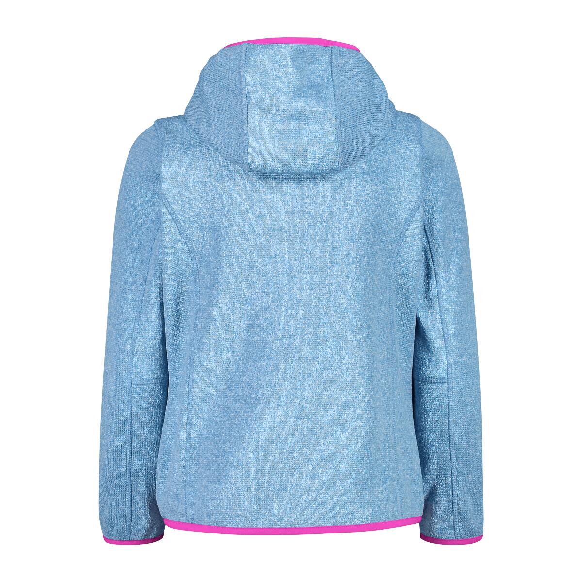 CMP Mädchen Fleece Jacke Fix Hood 3H19825 2/3