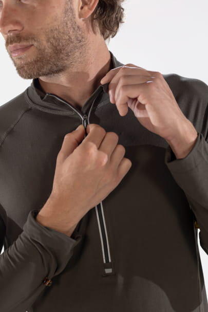 Bluza termoaktywna męska Surfanic Bodyfit Zip Neck 4/6