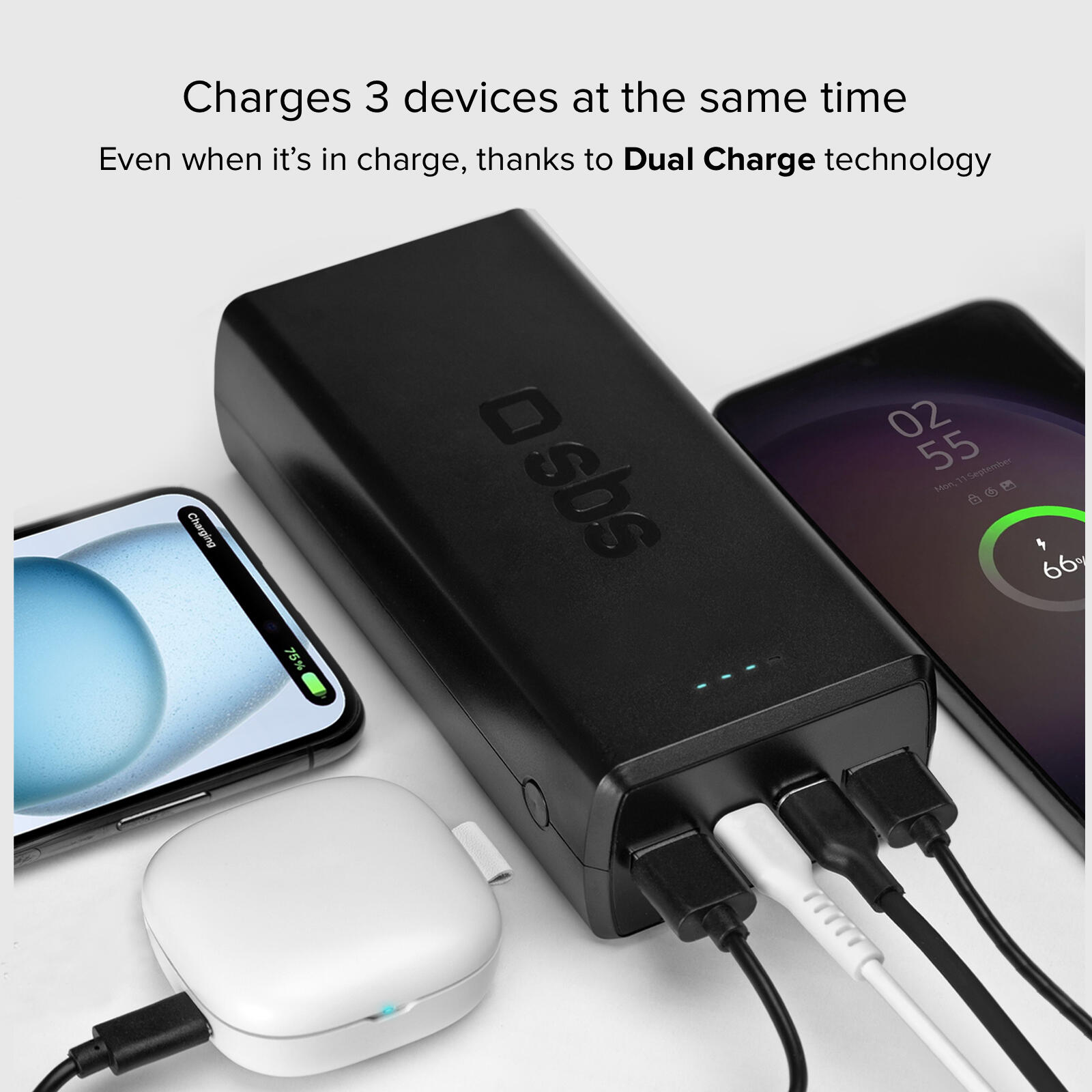 Powerbank 30000 mAh con Ricarica Rapida Multiporta 7/7