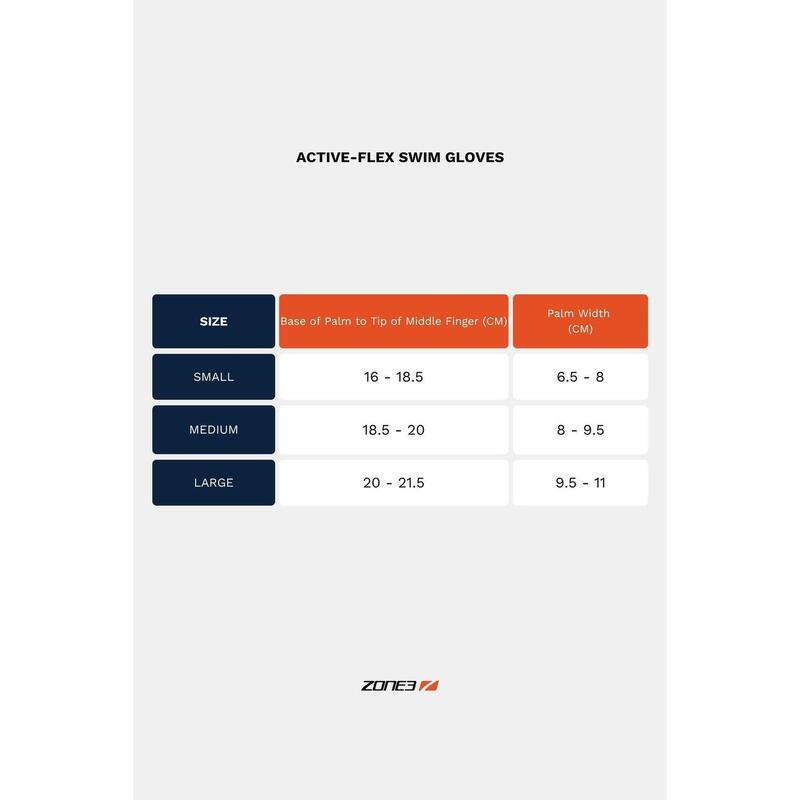 Mănuși din neopren ZONE3 Active Flex Swim 3 mm