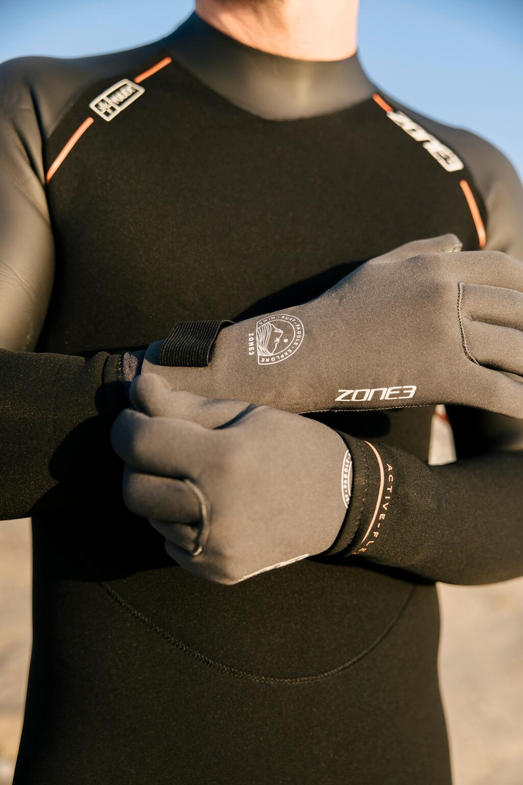 Gants de natation Zone3 Active-Flex 3/7