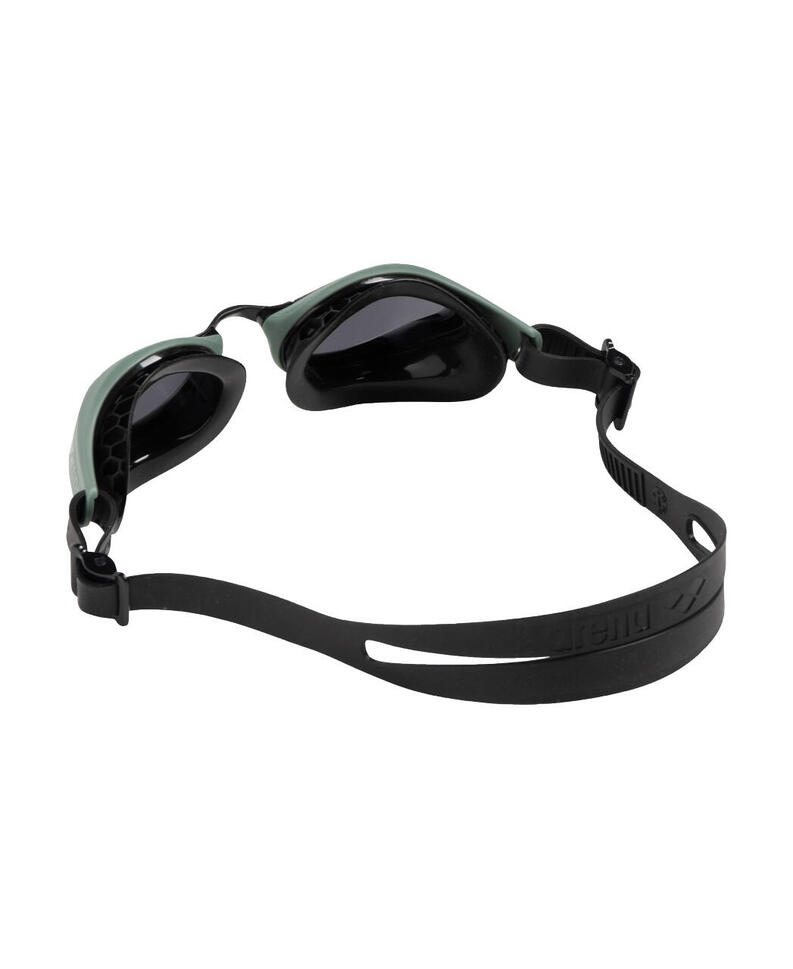 Okulary pływackie Arena AIR-BOLD SWIPE SMOKE-DARK_OLIVE-BLACK