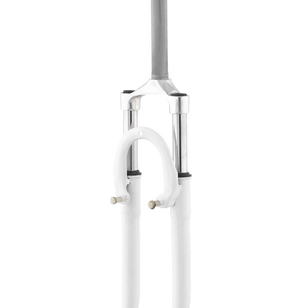 Suspension Fork 28" 1-1/8 White – MODE, 63 mm Travel