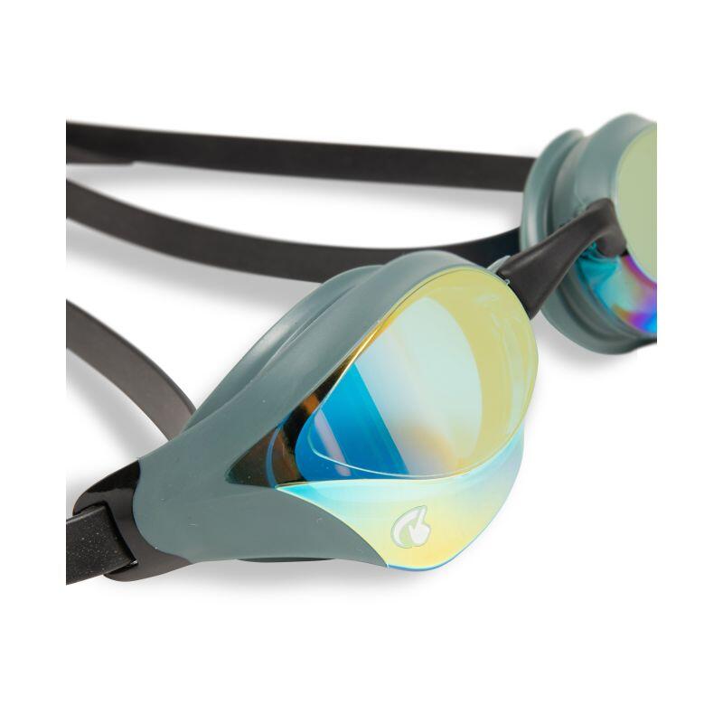 Arena Cobra Core Swipe Mirror okulary startowe lustrzane Aqua Sage